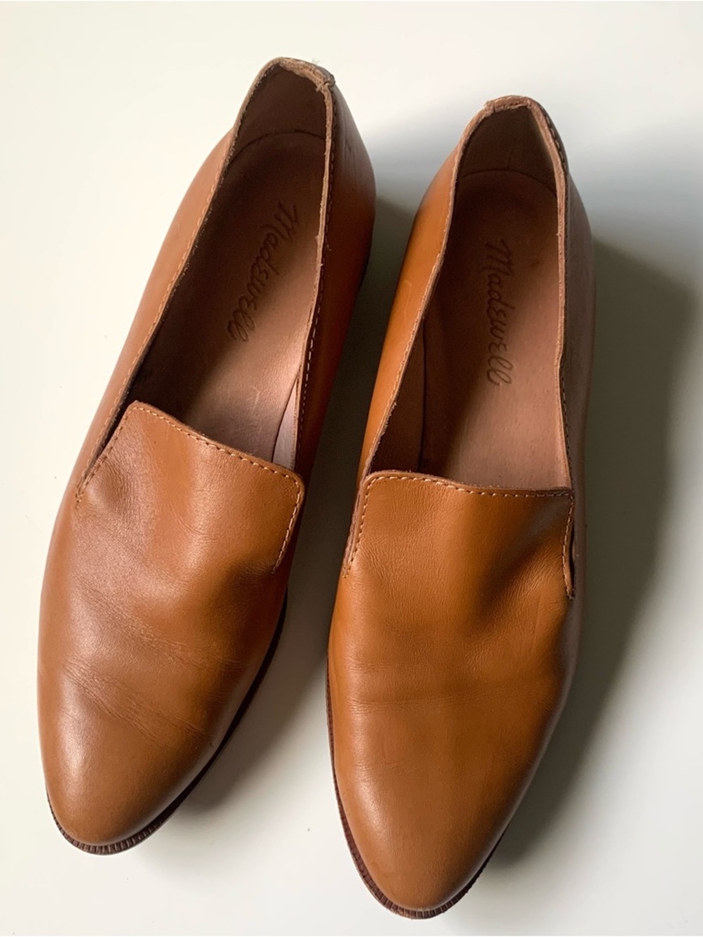Madewell Orson Leather Slip-On  Loafers